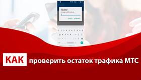 Как проверить остаток интернет-трафика на МТС в Швейный мир