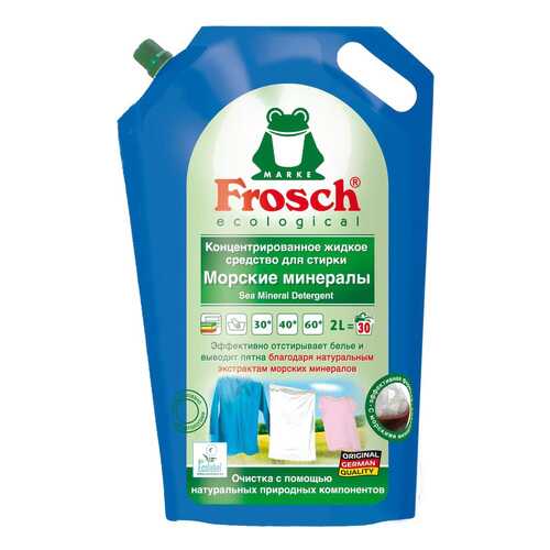 Гель-концентрат для стирки Frosch морские минералы 2 л в Швейный мир