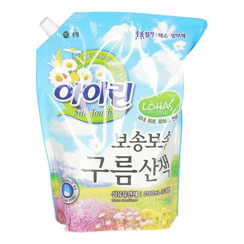 Кондиционер для белья KeraSys irin fabric softener прогулка в облаках 2100 мл в Швейный мир