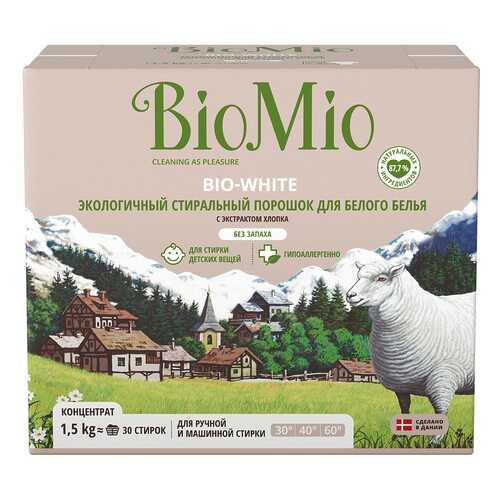 Порошок для стирки BioMio для белого белья 1.5 кг в Швейный мир
