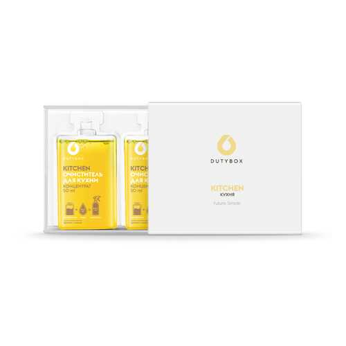 DutyBox 2 капсулы средства для удаления жира и нагара серии Kitchen (2*50мл) в Швейный мир