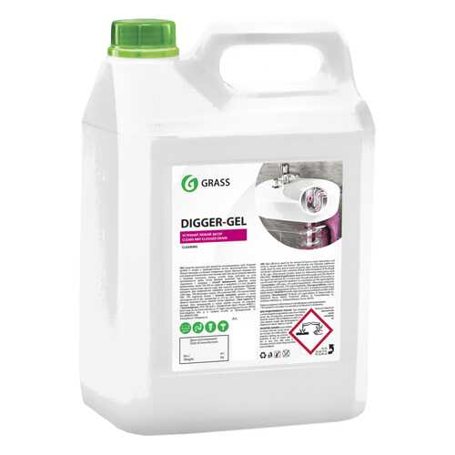 Гель для чистки труб Grass digger-gel канистра 5.3 кг в Швейный мир