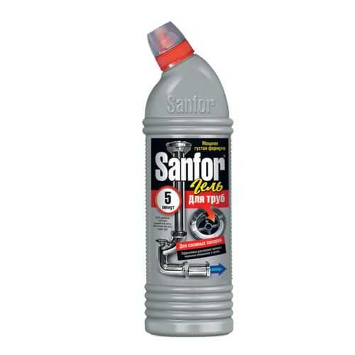 Средство для очистки труб и сливов Sanfor 750 мл в Швейный мир