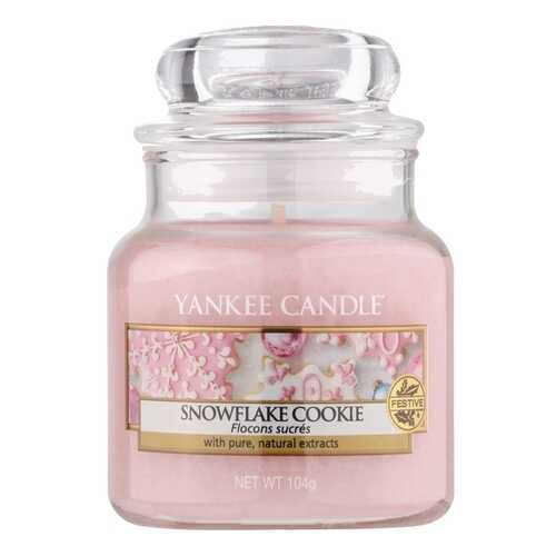 Ароматическая свеча Yankee Candle Snowflake Cookie Свеча 104 г в Швейный мир