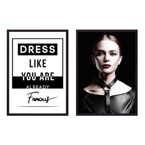 Набор постеров Коллаж Fashion №26 30х50 см в Швейный мир