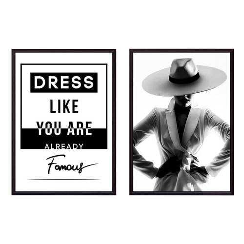 Набор постеров Коллаж Fashion №40 40х70 см в Швейный мир