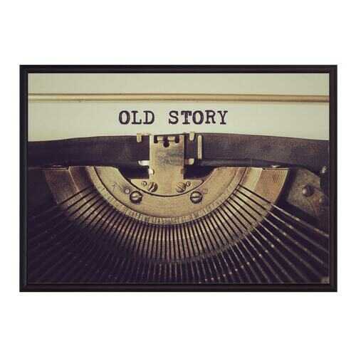 Постер в рамке Old story 50х70 см в Швейный мир