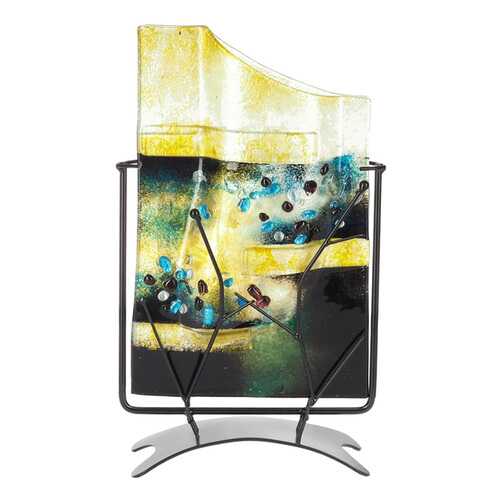 Ваза Jasmine Art Glass 043552 35 см в Швейный мир