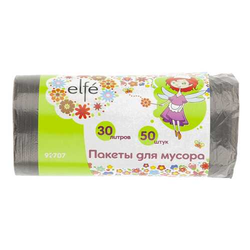 Пакеты для мусора Elfe серые 30 л 50 шт в Швейный мир