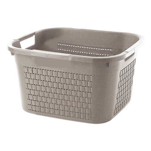 Корзина для белья 22л Rotho Country 43,5x33,5x22см, цвет белый в Швейный мир