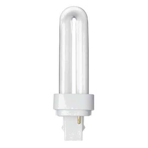 Лампа ESL 230V 10W=50W G24d1 (D-34mm,H-119mm) теплый белый 88110 в Швейный мир