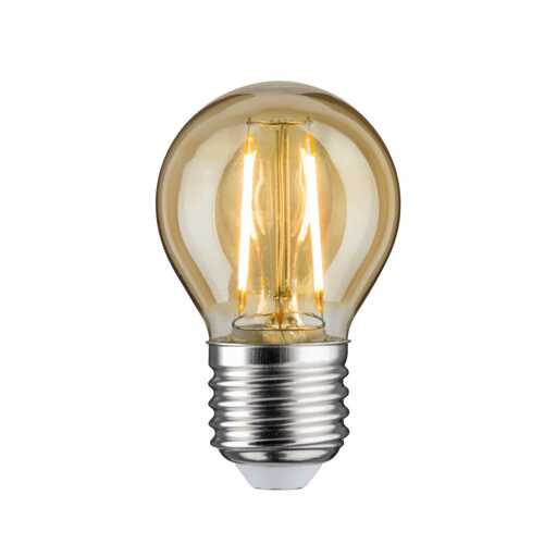 Лампа капля LED Tropfen 430lm E27 4,7W gold dim 28713 в Швейный мир