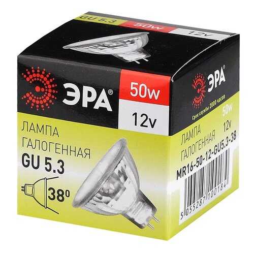 Лампочка ЭРА GU5.3-MR16-50W-12V-Cl в Швейный мир