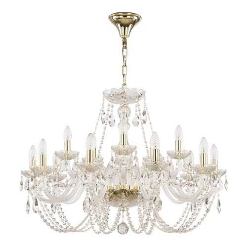 Люстра хрустальная 101/10+5/300 G Bohemia Ivele Crystal в Швейный мир