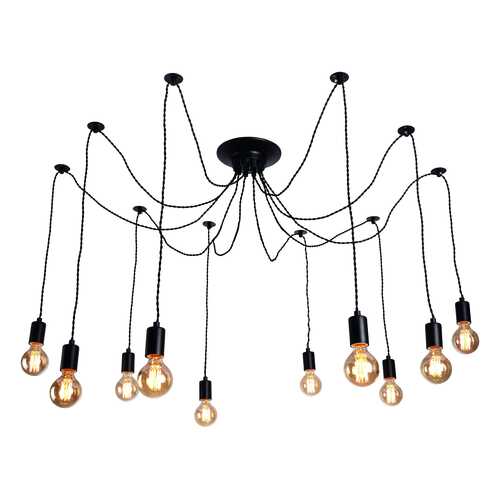 Люстра подвесная Arte Lamp A9184SP-10BK в Швейный мир
