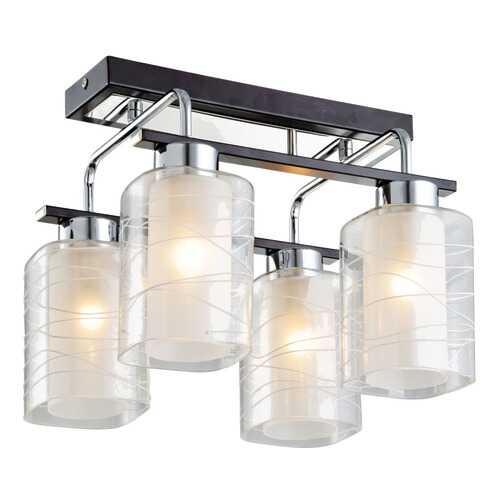 Люстра потолочная Powerlight 1016/4-1BLK в Швейный мир