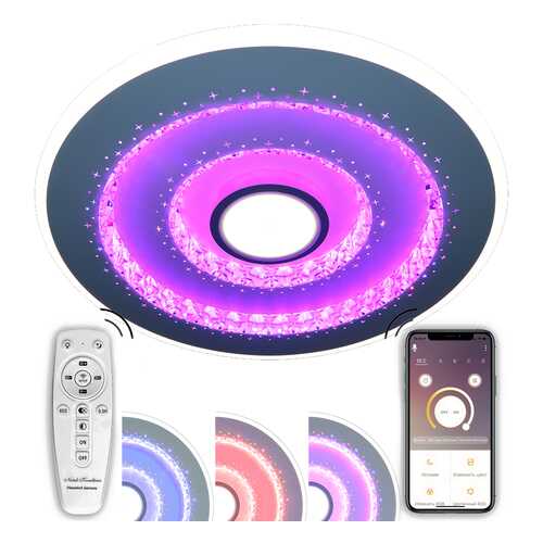 Люстра RGB 90W Natali Kovaltseva, LED LAMPS 81085 в Швейный мир