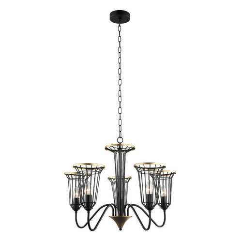 Подвесная люстра Lumien Hall 4016/5P-BK-GD в Швейный мир