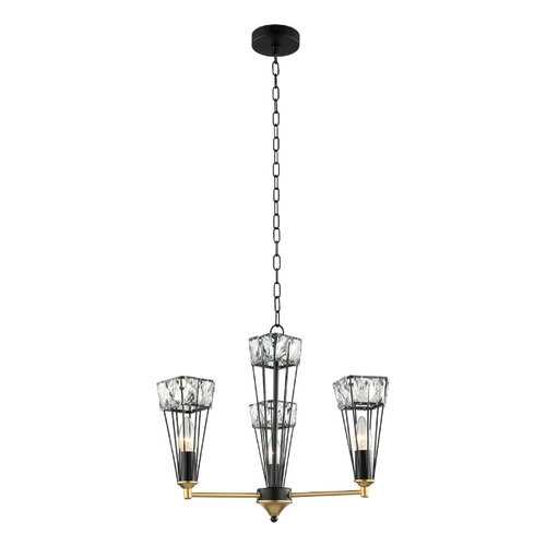 Подвесная люстра Lumien Hall 4019/3P-BK-GD в Швейный мир