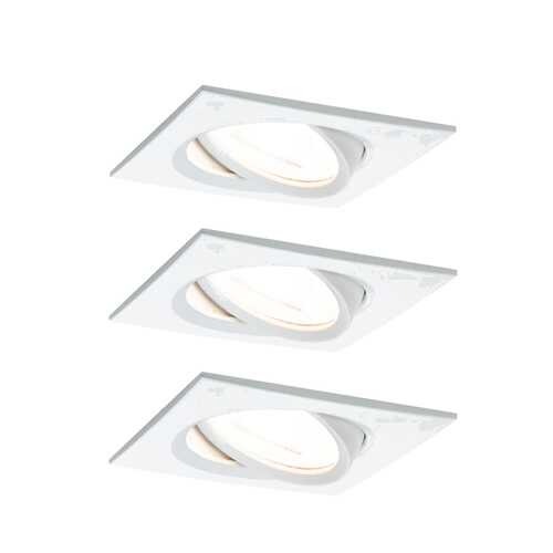 Светильник встраиваемый, комплект Nova Coin LED 3x6,5W Ws m/A 93454 в Швейный мир