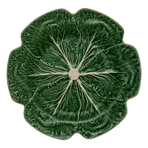 Блюдо Bordallo Pinheiro Cabbage Natural 30,5x30,5x3,5 см в Швейный мир