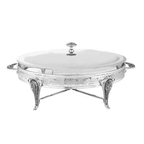 Блюдо с подогревом Regent Silverware Британи 44x25x21см овальное в Швейный мир