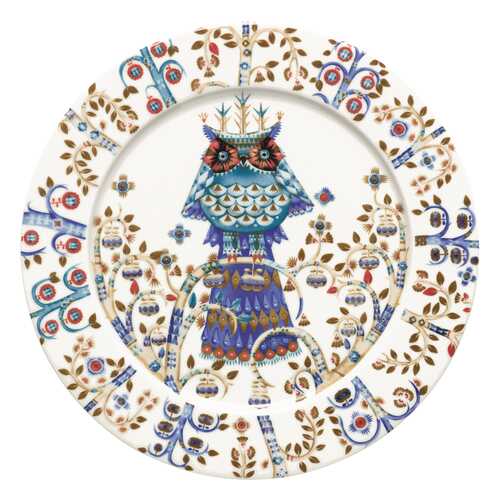 Тарелка Iittala Taika 27 см белая в Швейный мир