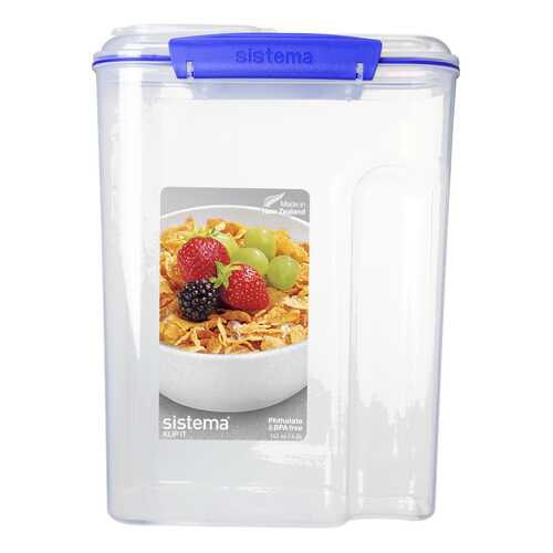Контейнер Sistema Klip IT Utility 1450 Синий, прозрачный в Швейный мир