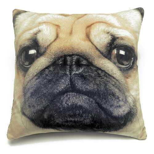 Декоративная подушка Catseye Lobdon Pug LOVE 44x44 см в Швейный мир