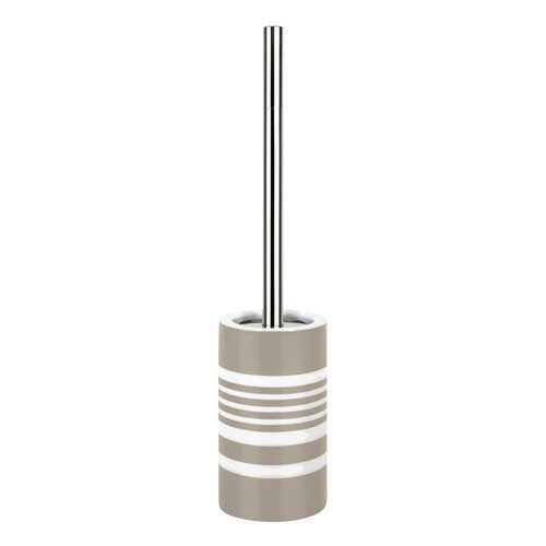 Ерш для унитаза Spirella Tube-Stripes, фарфор, коричневая полоска в Швейный мир